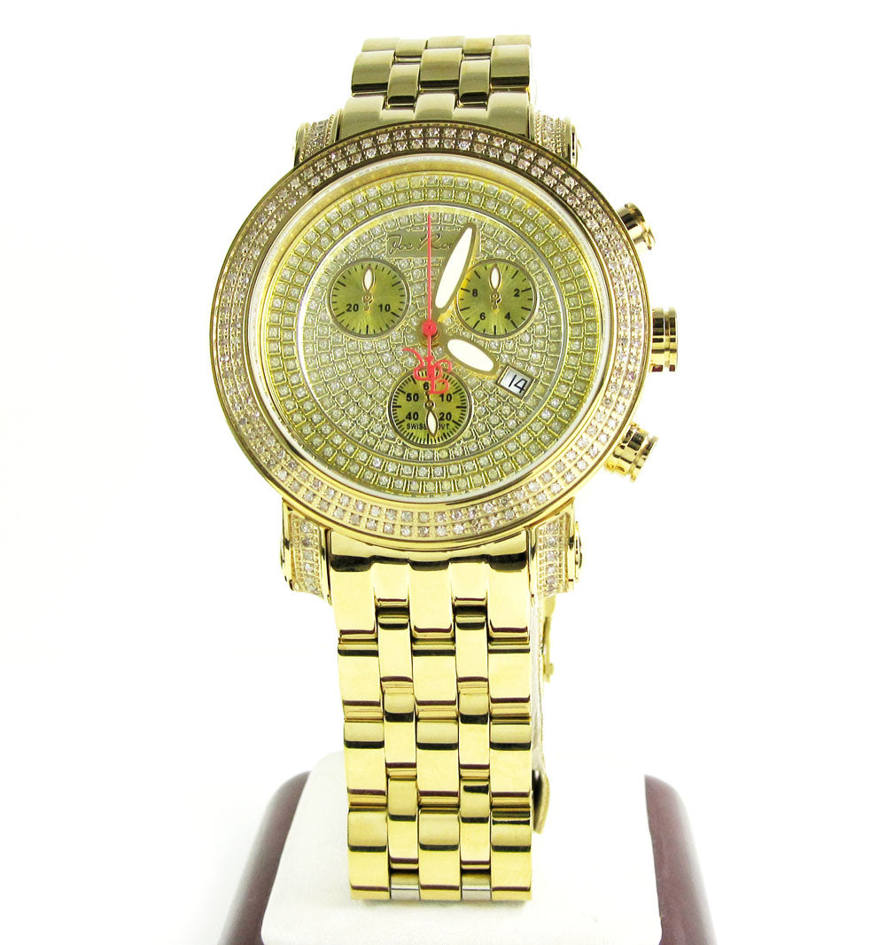 Joe Rodeo Classic Diamond Yellow Watch JCL19 1.75CT – So Icy Jewelry