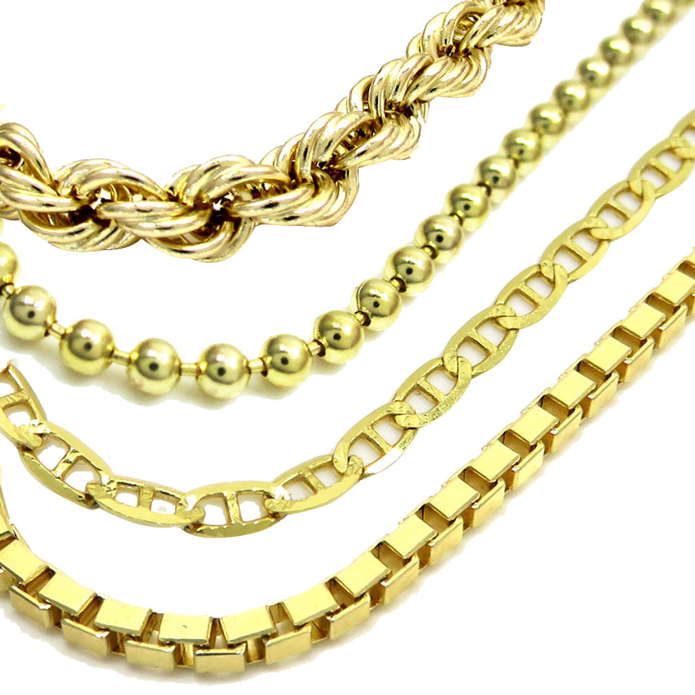 Chain, yellow gold - Categories