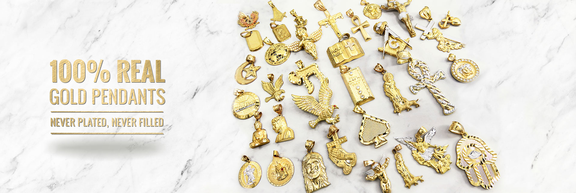 Gold pendants: Stay forever elegant using this eternal piece of jewelry