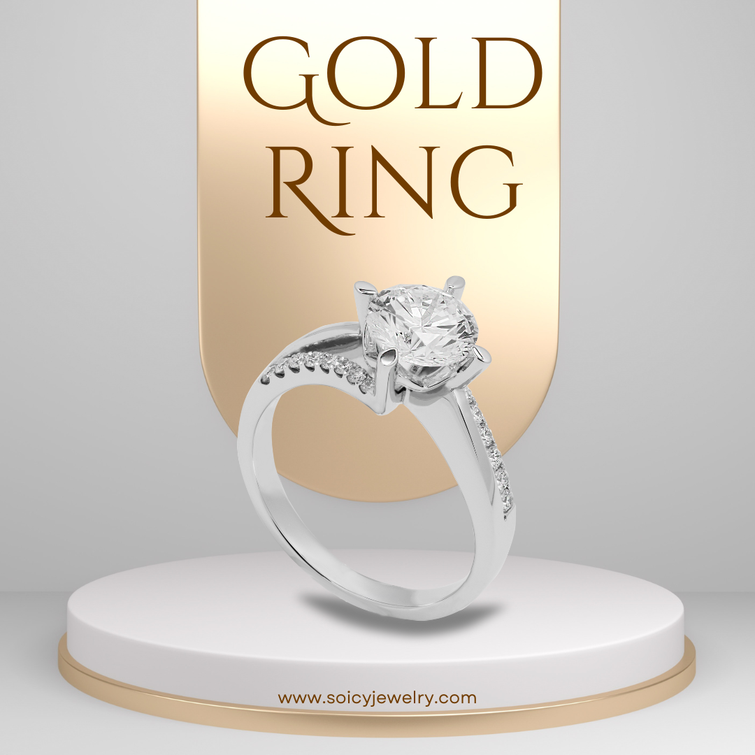 White Gold Men's Ring