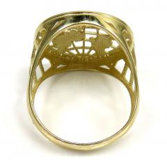 10k yellow gold the world is yours ring