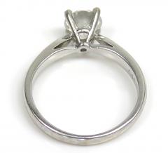 18k white gold round diamond engagement ring 0.80ct 