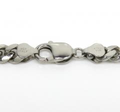 925 sterling silver miami link chain 20-26 inches 7.80mm