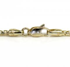 14k yellow gold skinny solid box link chain 16-24 inch 1.5mm