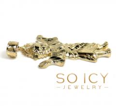 14k yellow gold small baby nino jesus pendant 