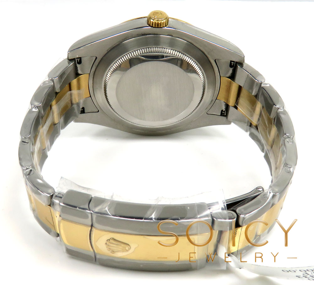 Preowned rolex datejust 2 yellow gold and stainless steel 