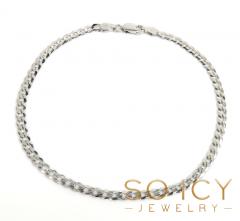 925 yellow or white solid cuban bracelet 9