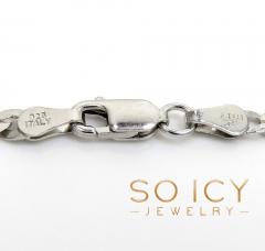 925 yellow or white solid cuban bracelet 9