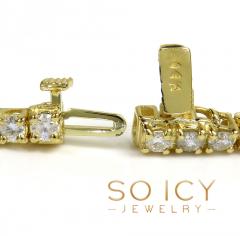 14k gold 7 pointer diamond tennis bracelet 7