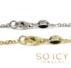 14k gold super skinny solid cable chain 16-22 inch 1.50mm