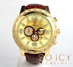 Mens aqua master genuine diamond 50mm watch 0.20ct
