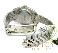 Rolex datejust stainless steel 36mm white roman dial ref. 116234