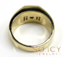 14k gold lab grown assher or emerald cut diamond ring 2.00ct 