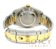 Preowned rolex datejust 2 41mm yellow gold and stainless steel ref. 116333