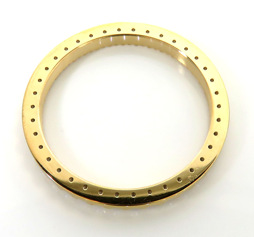 Stainless steel 7, 10 pointer moissanite bezel mounting rolex datejust 36mm 41mm - Image 5