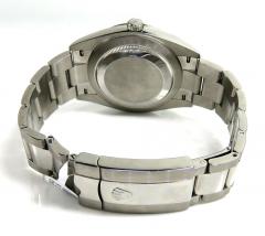 Rolex stainless steel datejust 41mm fluted turquoise dial ref. 126334