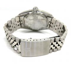 Rolex datejust silver dial fulted bezel ref. 16014