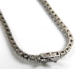 3mm 925 silver cz ice tennis link chain 15ct