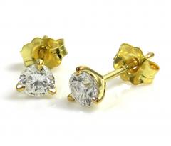 0.40ct 4mm lab-grown cvd vvs2 diamond martini setting studs