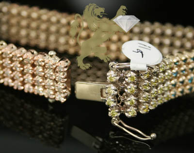 11.00ct 14k solid white, yellow & rose gold 