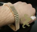 11.00ct 14k solid white, yellow & rose gold 