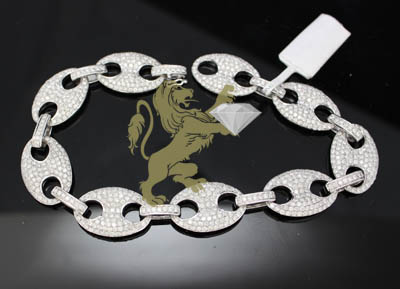 8.30ct 14k white gold diamond