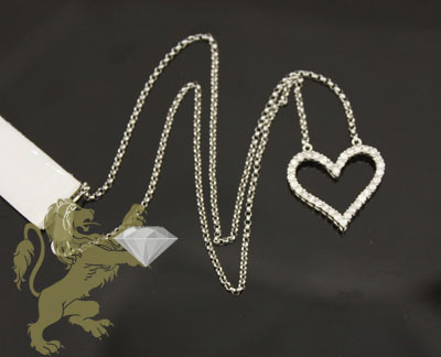 0.70ct 18k white gold diamond