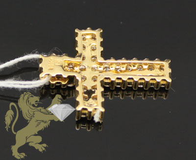 0.75ct 18k yellow gold diamond