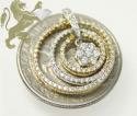 0.70ct 14k solid two tone gold diamond 