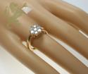 1.00ct ladies 14k solid yellow gold 