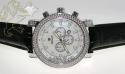 1.50ct mens rayalty genuine diamond watch 