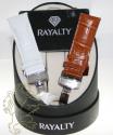 1.50ct mens rayalty genuine diamond watch 