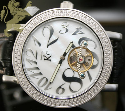 1.50ct techno com by kc genuine diamond watch