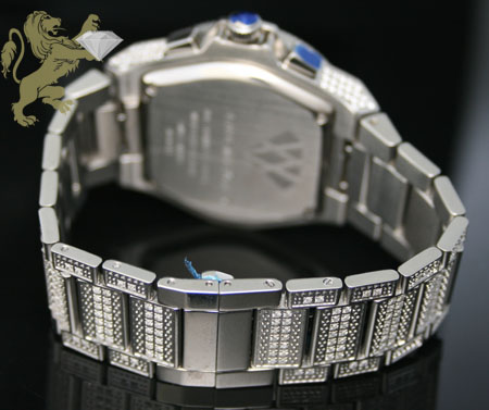 7.50ct unisex aqua master genuine diamond 