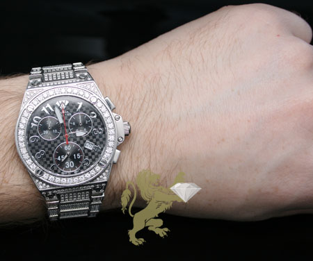 7.50ct unisex aqua master genuine diamond