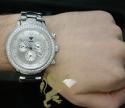 2.45ct mens aqua master genuine round diamond 