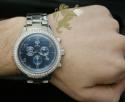 2.45ct mens aqua master genuine round diamond 