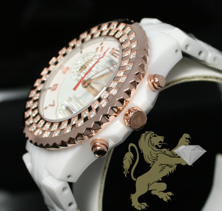 1.25ct unisex aqua master genuine diamond watch