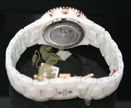 1.25ct unisex aqua master genuine diamond watch