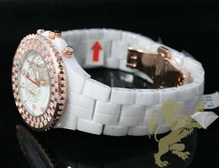 1.25ct unisex aqua master genuine diamond watch 