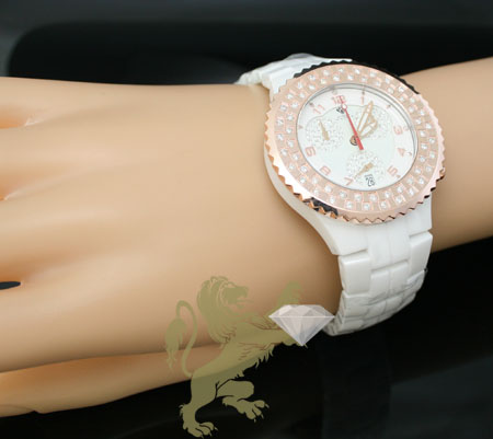 1.25ct unisex aqua master genuine diamond watch