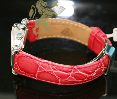 0.85ct ladies aqua master genuine diamond watch