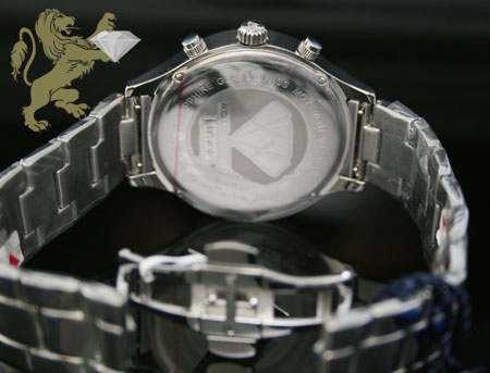 2.45ct aqua master genuine diamond watch 