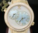 2.45ct aqua master genuine diamond watch 