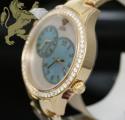 2.45ct aqua master genuine diamond watch 