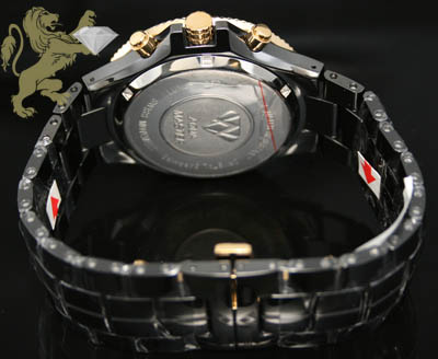 2.85ct mens aqua master genuine diamond watch 