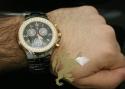 2.85ct mens aqua master genuine diamond watch 