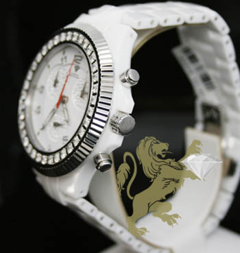2.85ct mens aqua master genuine diamond watch 