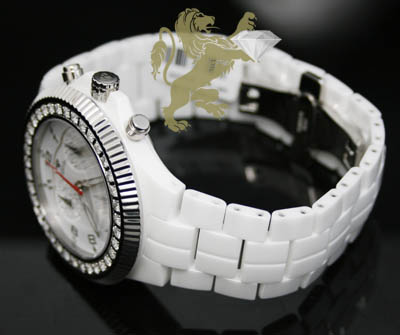 2.85ct mens aqua master genuine diamond watch 