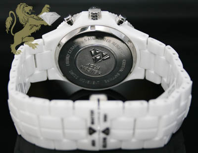 2.85ct mens aqua master genuine diamond watch 